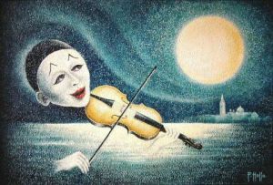 Voir le détail de cette oeuvre: Pierrot de la lune